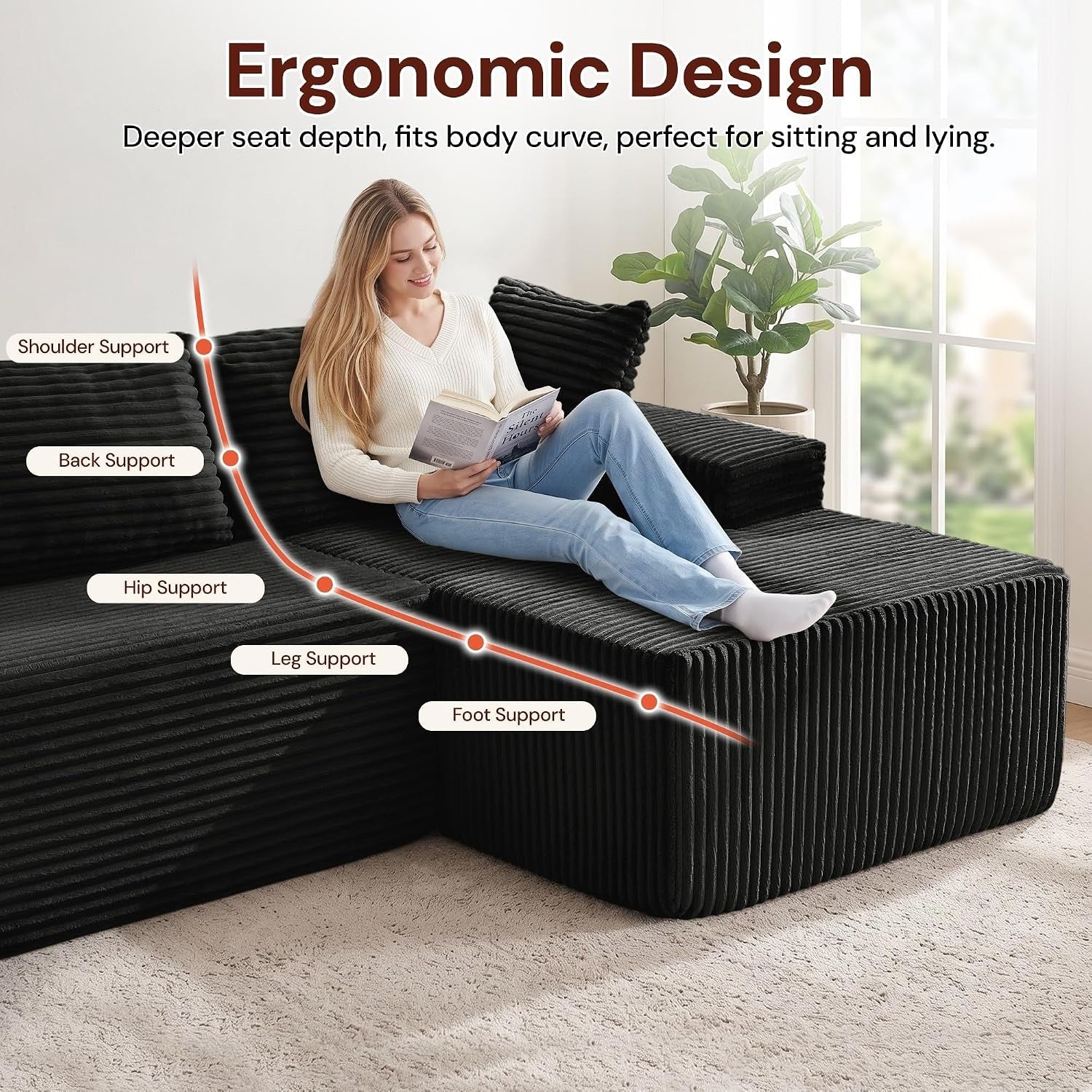 133-oversized-modular-sectional-sofa-u-shaped-boneless-couch-with-double-chaise-comfy-corduroy-cloud-couch-sectional-deep-seat-sectional-couches-for-living-room-no-assembly-required-black