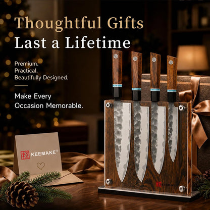 Magnetic Kitchen Knife Block Holder with Acrylic Shield8