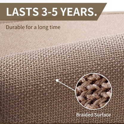 Kitchen Rugs Kitchen Mats for Floor Non Slip Washable Brown 17"X30" | Super Absorbent Woven Rubber Backing Washable Kitchen Floor Mat Sink Mat Runner Rugs Front of Sink, Easy Clean7