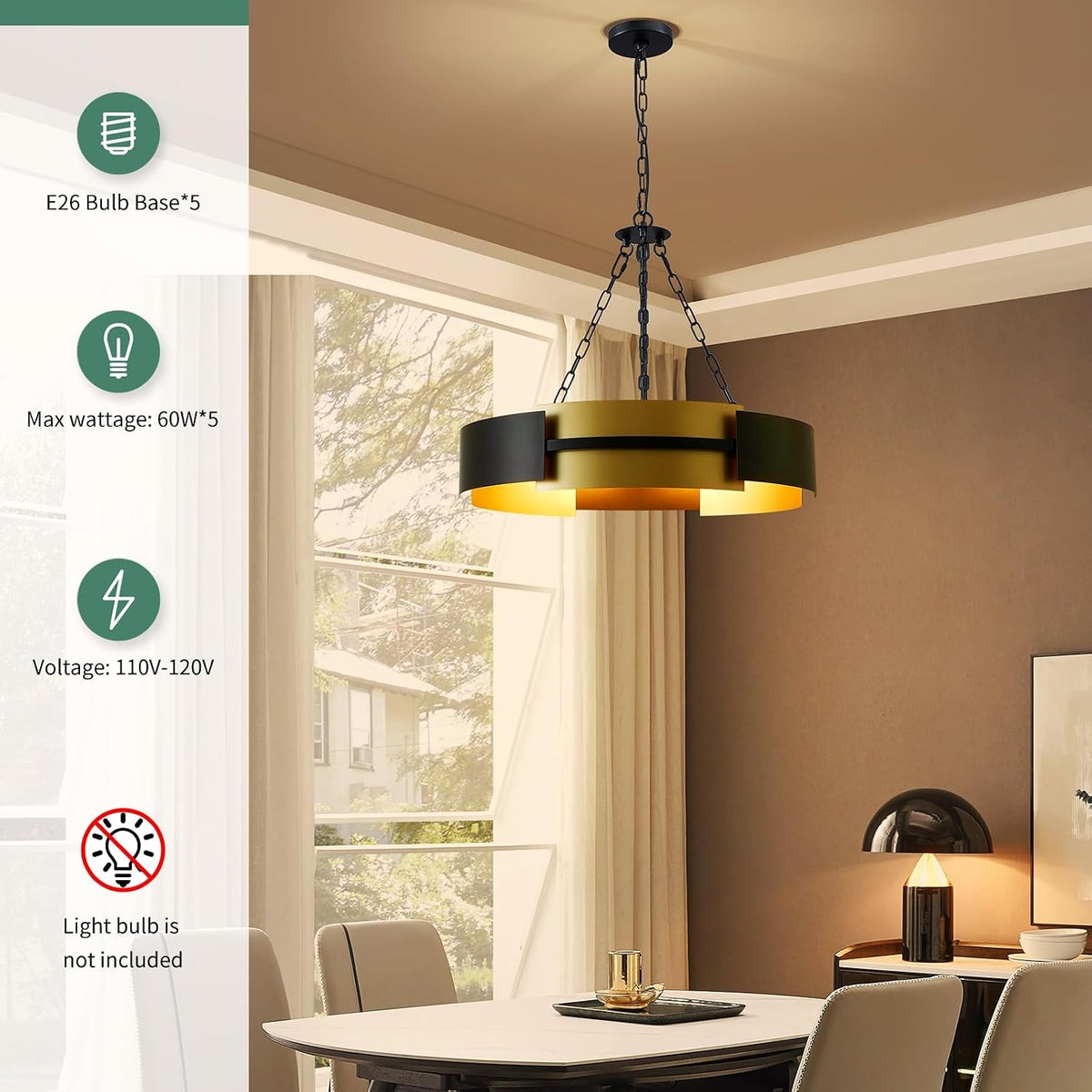 26-industrial-modern-chandelier-5-light-black-gold-drum-pendant
