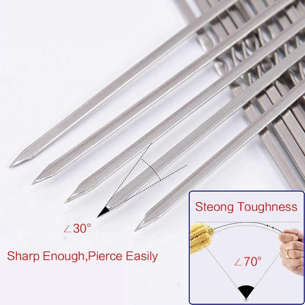 metal-skewer-for-grilling-kabob-skewer-flat-bbq-barbecue-skewer-grilling-skewers-set-reusable-bbq-14-skewer16-pack
