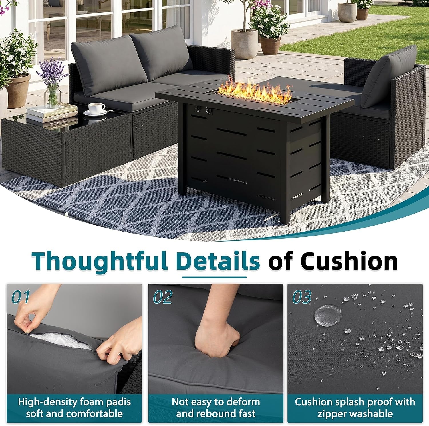 4-piece-patio-furniture-set-with-43-propane-fire-pit-table-l-shaped-pe-rattan-sectional-sofa-washable-cushions-outdoor-conversation-set-black-grey