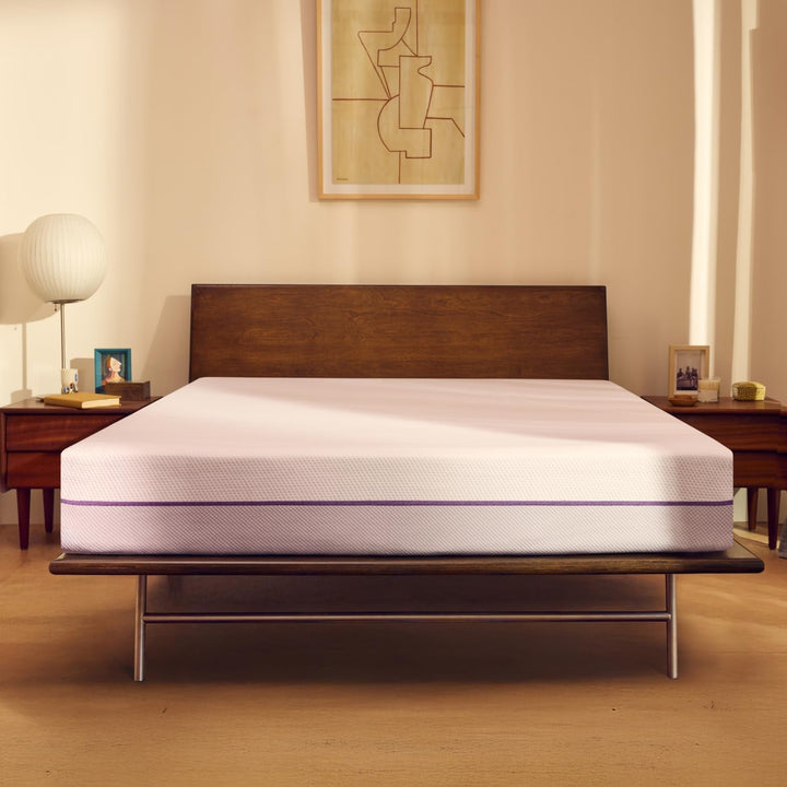 Purple Mattress – King, 9.25" Gelflex Grid, Better than Memory Foam, Pressure Relief, Temperature Neutral, Breathable, Motion Isolation, Made in USA