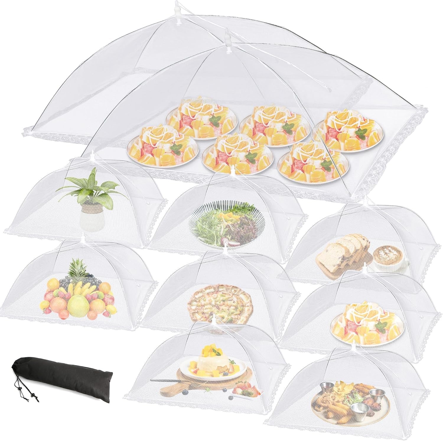 10-pack-mesh-food-covers-for-outside-for-picnic-camping-supplies-picnic-table-food-bowl-covers-outdoors-pop-up-food-tents-2-extra-large40x24-8-large17x17-bbqs-glamping-essentials