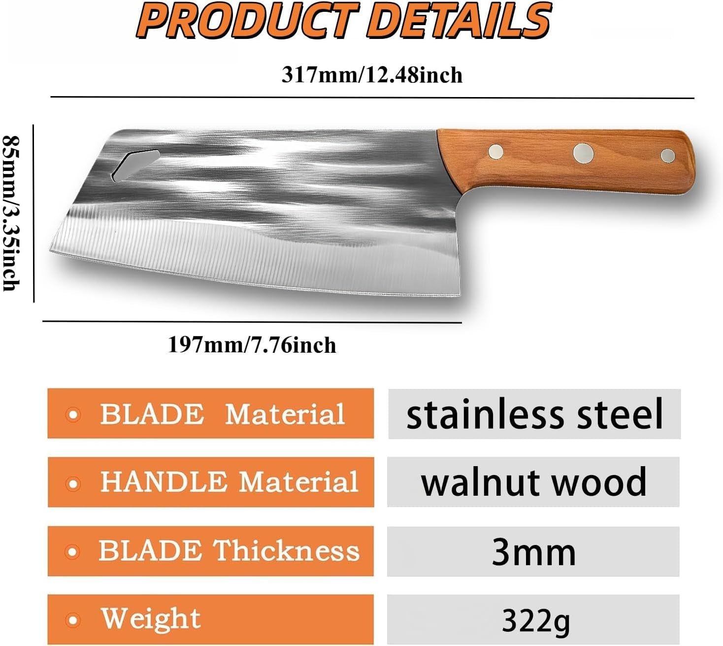 kitchen-knife-set-solid-wooden-2pcs-hand-forged-meat-cleaver-knife