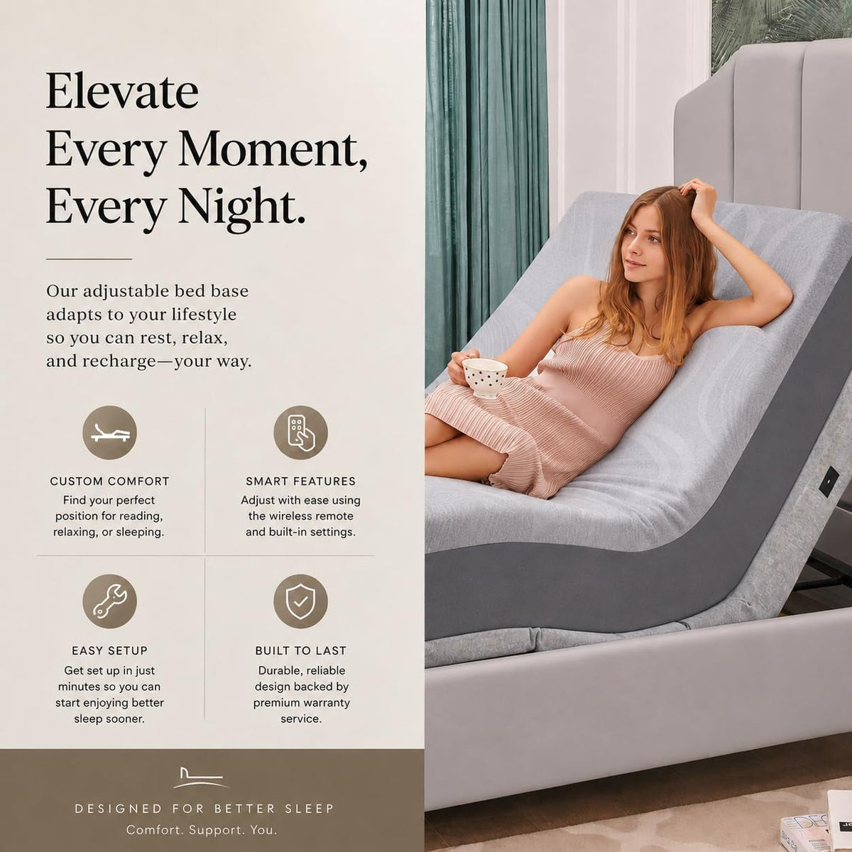 premium-full-adjustable-bed-with-14-inch-prime-gel-memory-foam-sleep-system-massage-zero-gravity-anti-snore-programmable-memory-positions-usb-underbed-lighting-zero-clearance