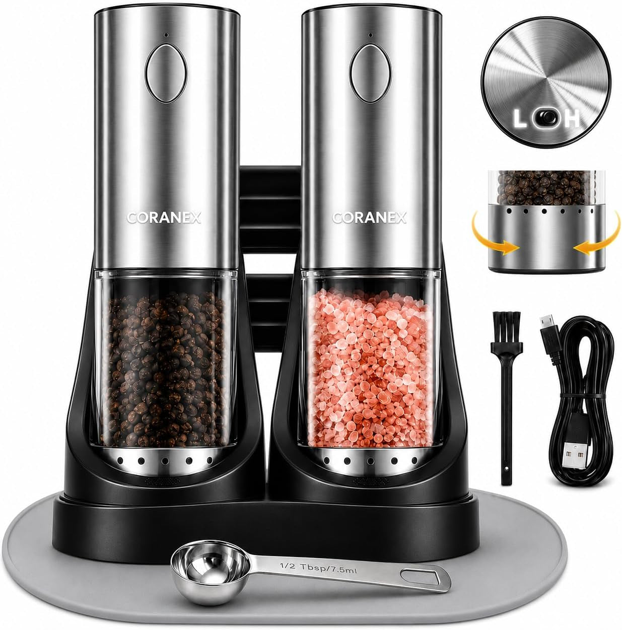 electric-salt-and-pepper-grinder-set-6-level-adjustable-coarseness