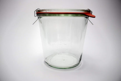 Canning Jars 742 Mold Jars Made of Transparent Glass - Eco-Friendly Canning Jar - Storage for Food, Yogurt with Air Tight Seal and Lid - 1/2 Liter Tall Jar Set - (2 Jars)4