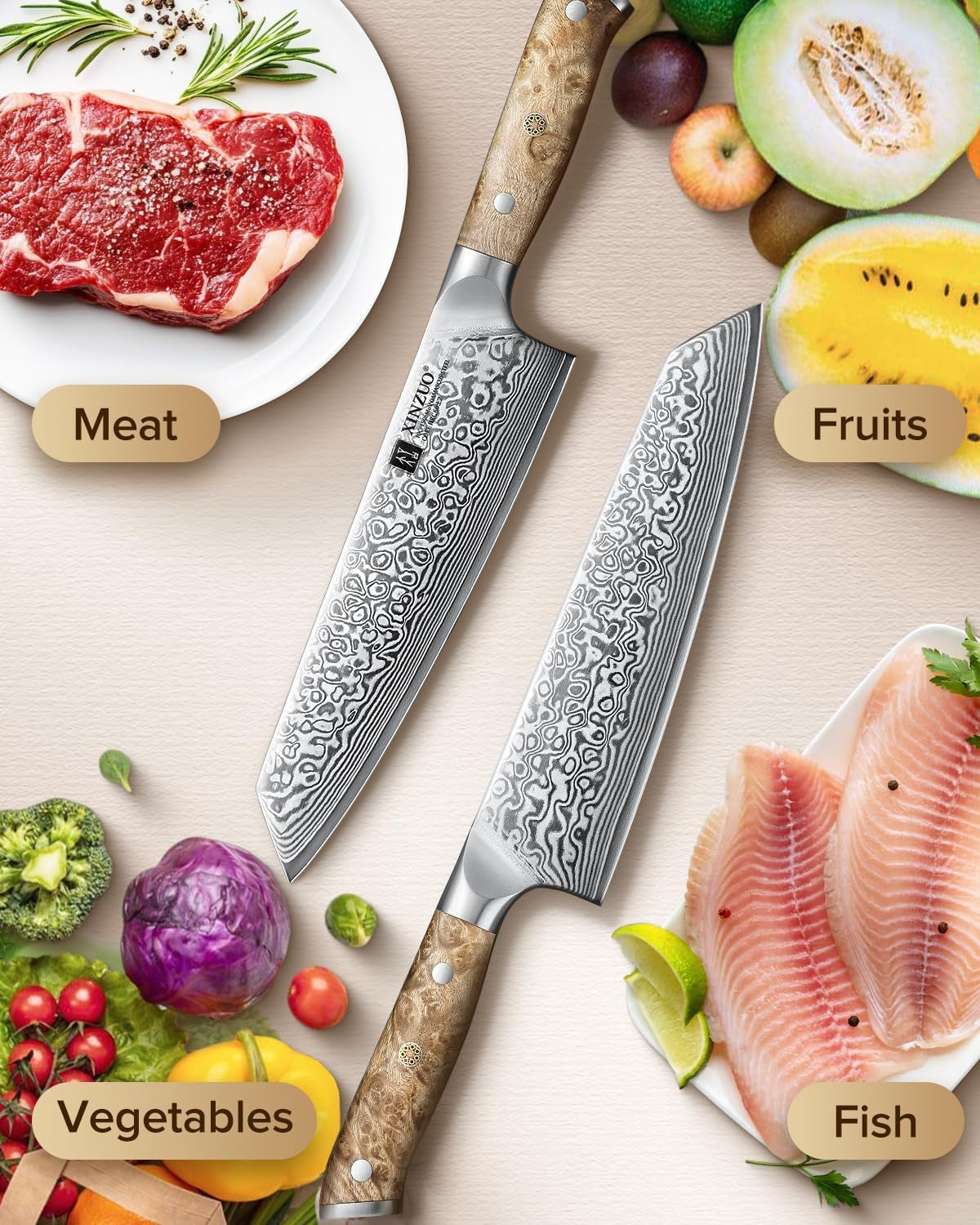 damascus-8-3-inch-kiritsuke-chef-knife-hand-forged-high-carbon-steel-sharp-kitchen-cutting-knife-comfortable-ergonomic-full-tang-figured-sycamore-wood-handle