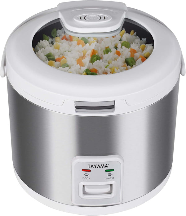 10-Cup Automatic Rice Cooker & Warmer with Glass Lid5