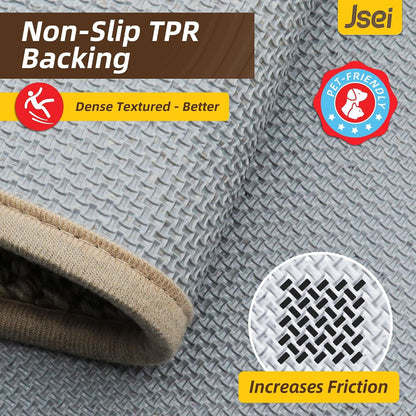 Kitchen Runner Rugs 17"X60", Kitchen Mats for Floor, Taupe | Non-Slip Super Absorbent and Stain Resistant Kitchen Rug, Machine Washable Rugs for Kitchen, Hallway, Laundry & Sink6