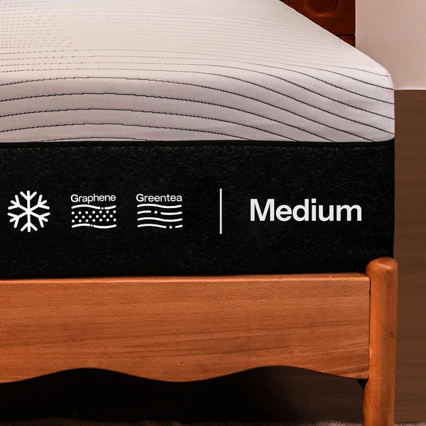 12 Inch Queen Mattress, Cooling Top Layer & Graphene and Green Tea Gel Cooling Memory Foam, Assembled in USA, Certipur-Us Certified, Medium Feel, Mattress in a Box6