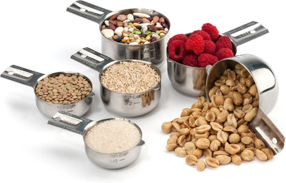 Stainless Steel Measuring Cups Set (6 Piece Set)3