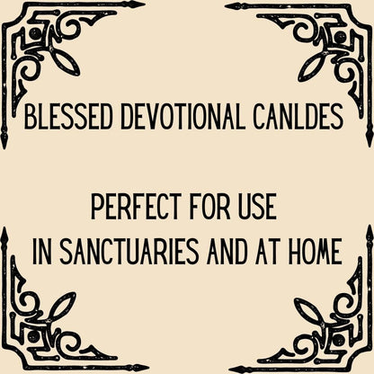 Glass Assorted Religious Candle, White, Case of 12 (1)2