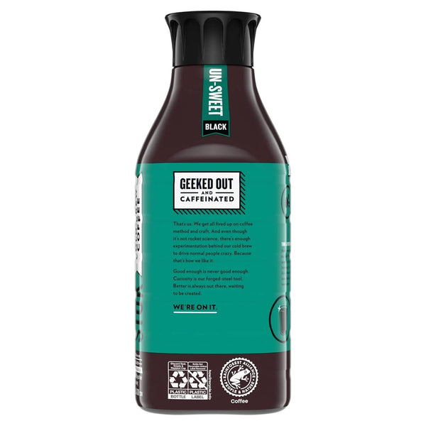 Bold & Smooth Black Unsweetened Cold Brew Coffee, Ready to Drink Bottled Coffee, 48 Fl Oz​11