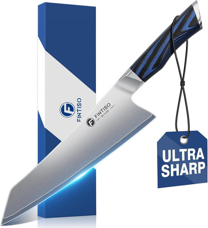 Kitchen Knife in Japanese High Carbon Steel 2026 New Upgrade,Professional High-Class Chef Knife 8 Inch,Non-Slip G10 Handle Ergonomic Single Knife Kitchen Set for Home Use1