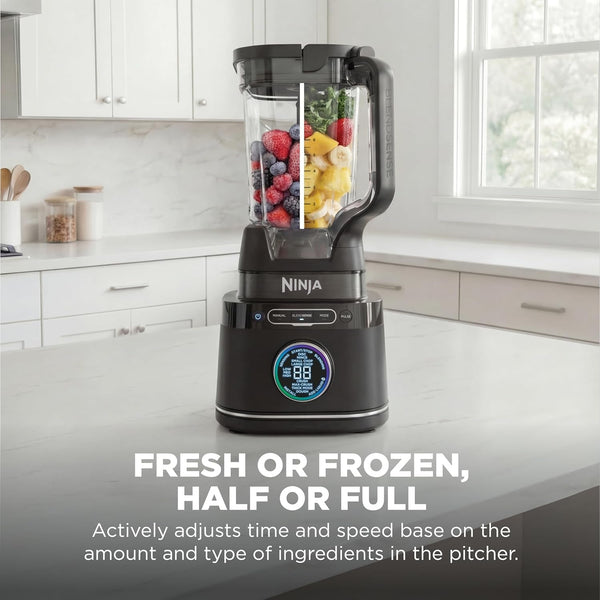 Ninja Kitchen System, Blendsense Tech, 72 Oz, 1800PW, Black, TB401 | Blendsense Tech for Smoothies, Cookie Dough, Salsa & More. 8-Cup Processor Bowl, 24-Oz Cup, 1800 Peak Watts.7