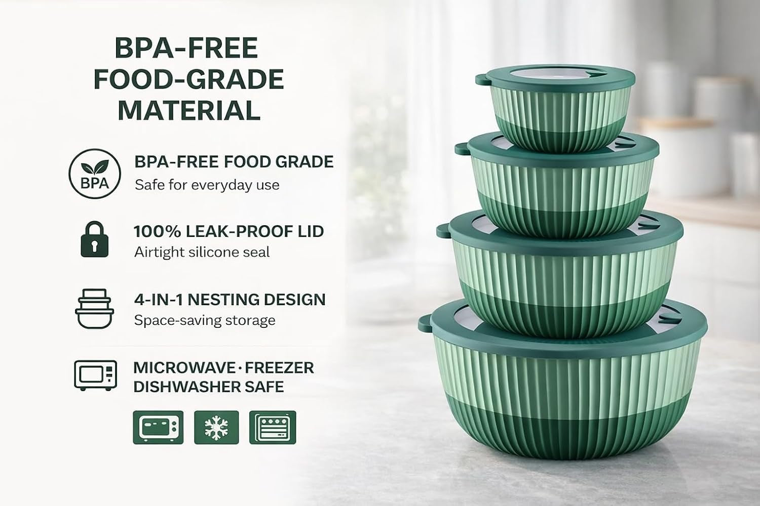 plastic-mixing-bowls-with-lids-8-piece-airtight-leak-proof-nesting-bpa-free-prep-bowl-set-for-kitchen-food-storage-500ml-1300ml-2600ml-4200ml-microwave-dishwasher-safe-green