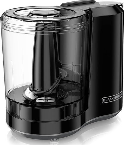 BLACK+DECKER 3-Cup One-Touch Food Chopper1