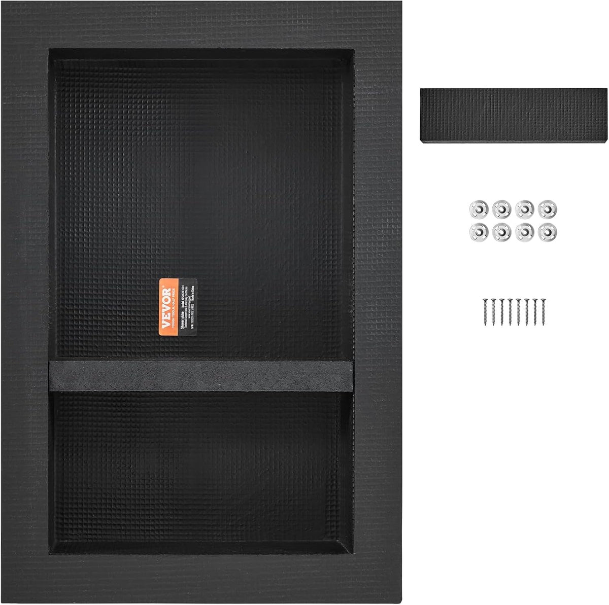 shower-niche-ready-for-tile-16-x-24-double-shelf-organizer-square-corners-wall-inserted-niche-recessed-sealed-protection-modern-soap-storage-niche-for-shower-bathroom-black