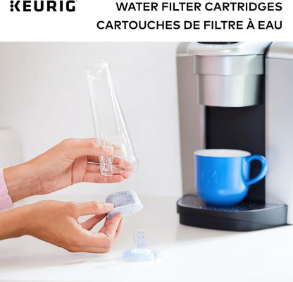 Water Filter Refill Cartridges, Replacement Water Filter Cartridges, Compatible with 2.0 K-Cup Pod Coffee Makers, 6 Count | Compatible with 2.0 K-Cup Pod Coffee Makers, 6 Count7