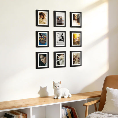 5X7 Picture Frame, Photo Collage Wall Decor Set of 10, Black2