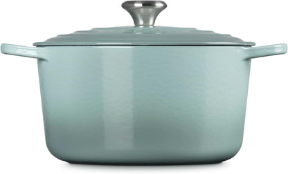 Le Creuset Enameled Cast Iron Signature Deep round Oven, 6.5 Qt., Sea Salt4