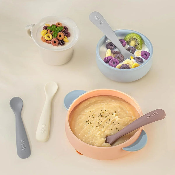 8 Pcs Silicone Baby Spoons Infant Utensils for First Stage Feeding | Soft Chewable Tips Soothe Gums, Encourages Self-Feeding, Ideal for Infant Led Weaning , Bpa-Free, Dishwasher & Boil-Safe7