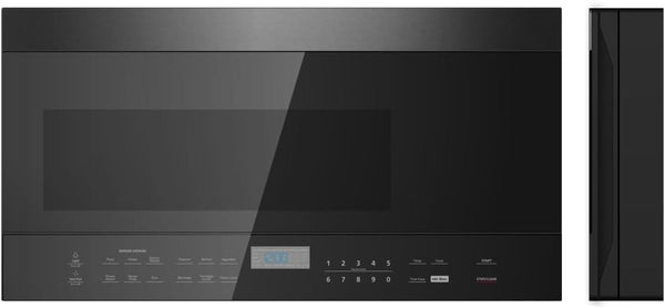 Black+Decker 1.6 Cu. Ft. 1000 Watt over the Range Microwave Oven with LED Display, Child Safety Lock, Black3