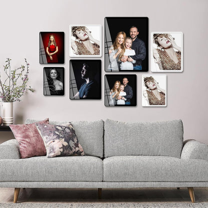 5×7 Picture Frame Black, Vertical & Horizontal Wall & Tabletop6