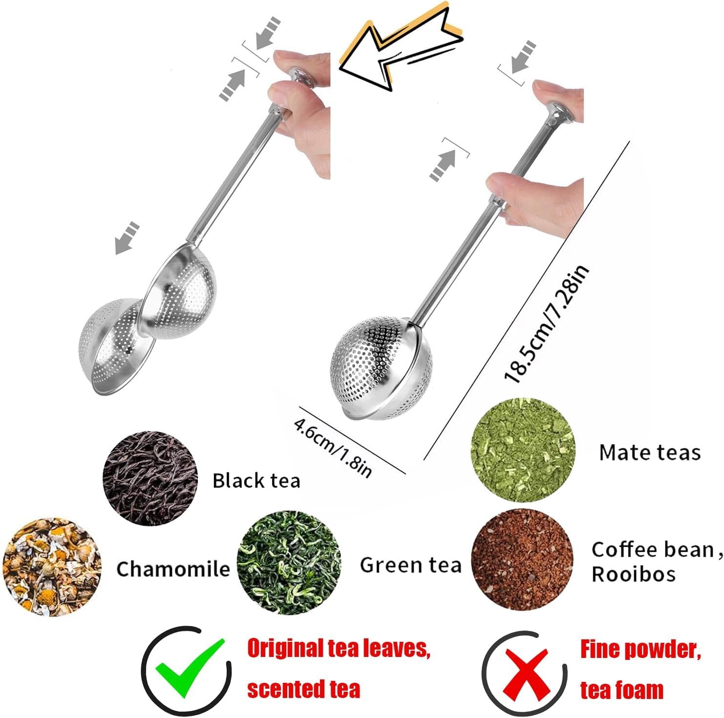 2pack-tea-ball-tea-infuser-for-loose-leaf-tea-tea-strainers-for-loose-tea-stainless-steel-tea-strainer-loose-leaf-tea-steeper-easy-clean-tea-fine-mesh-strainer-reusable