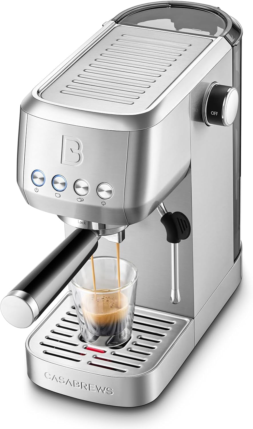 3700-essential-stainless-steel-espresso-machine-with-steam-wand-20-bar-italian-pump-powerful-steam-wand-43-9oz-removable-water-tank-compact-espresso-maker-for-home-cappuccino-latte