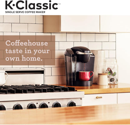 K-Classic Single Serve K-Cup Pod Coffee Maker, with 3 Brew Sizes, 48Oz Removable Reservoir, Black8