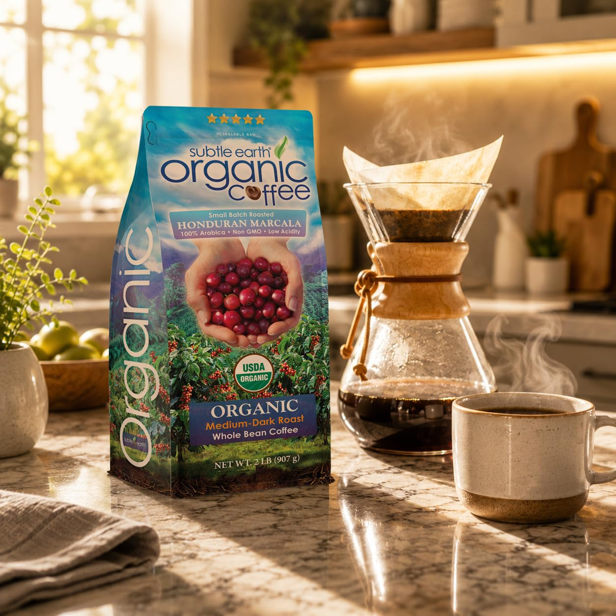 2lb-subtle-earth-organic-coffee-medium-dark-roast-whole-bean-coffee-100-arabica-beans-low-acidity-and-non-gmo-2lb-bag