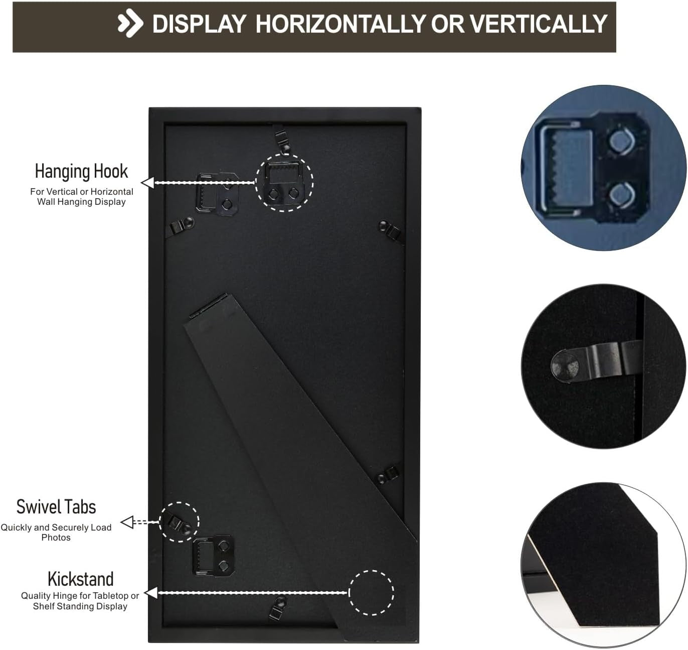 collage-picture-frame-black-wood-5x7-3-opening-1-pack