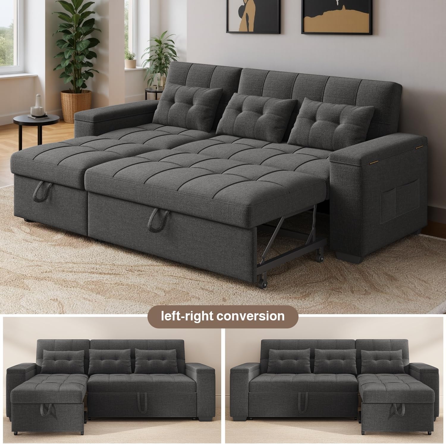 87-convertible-sofa-bed-pull-out-couch-for-small-spaces-dark-gray