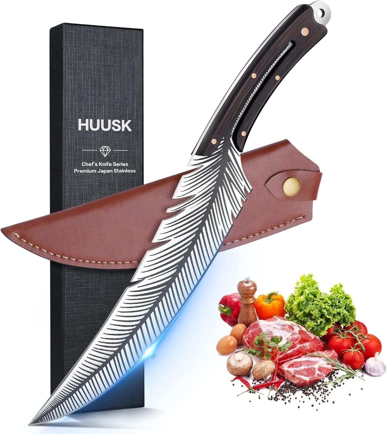 huusk-feather-knife-high-carbon-steel-japan-boning-knife-with-sheath