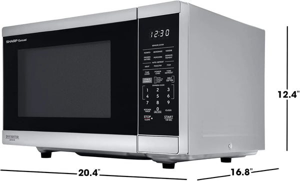 SMC1469KS 1.4 Cu. Ft. Stainless Steel Countertop Smart Microwave Oven10