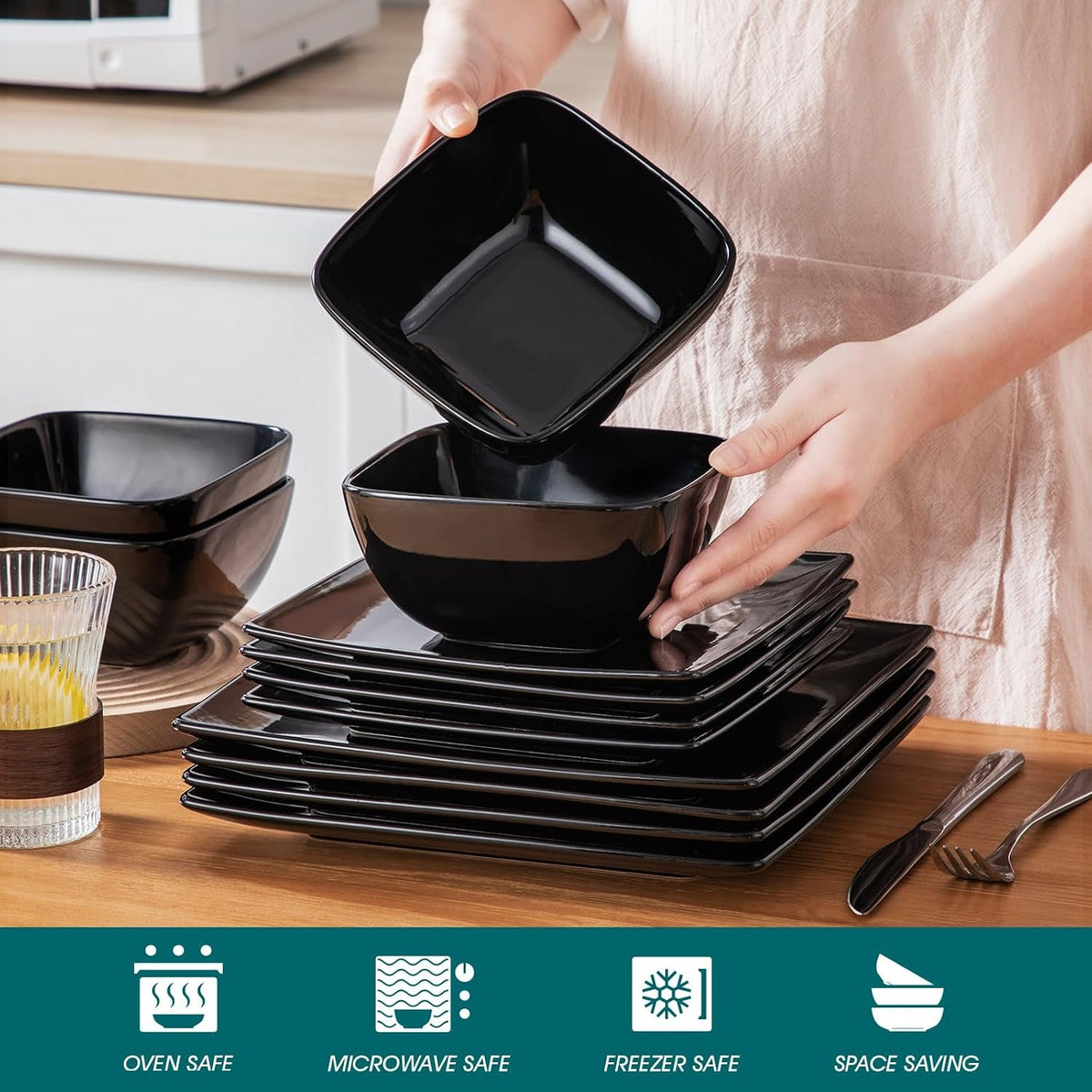 soho-dinnerware-sets-12-pieces-black-stoneware-square-place-setting-plates-and-bowls-sets-dinner-plate-dishes-set-for-4