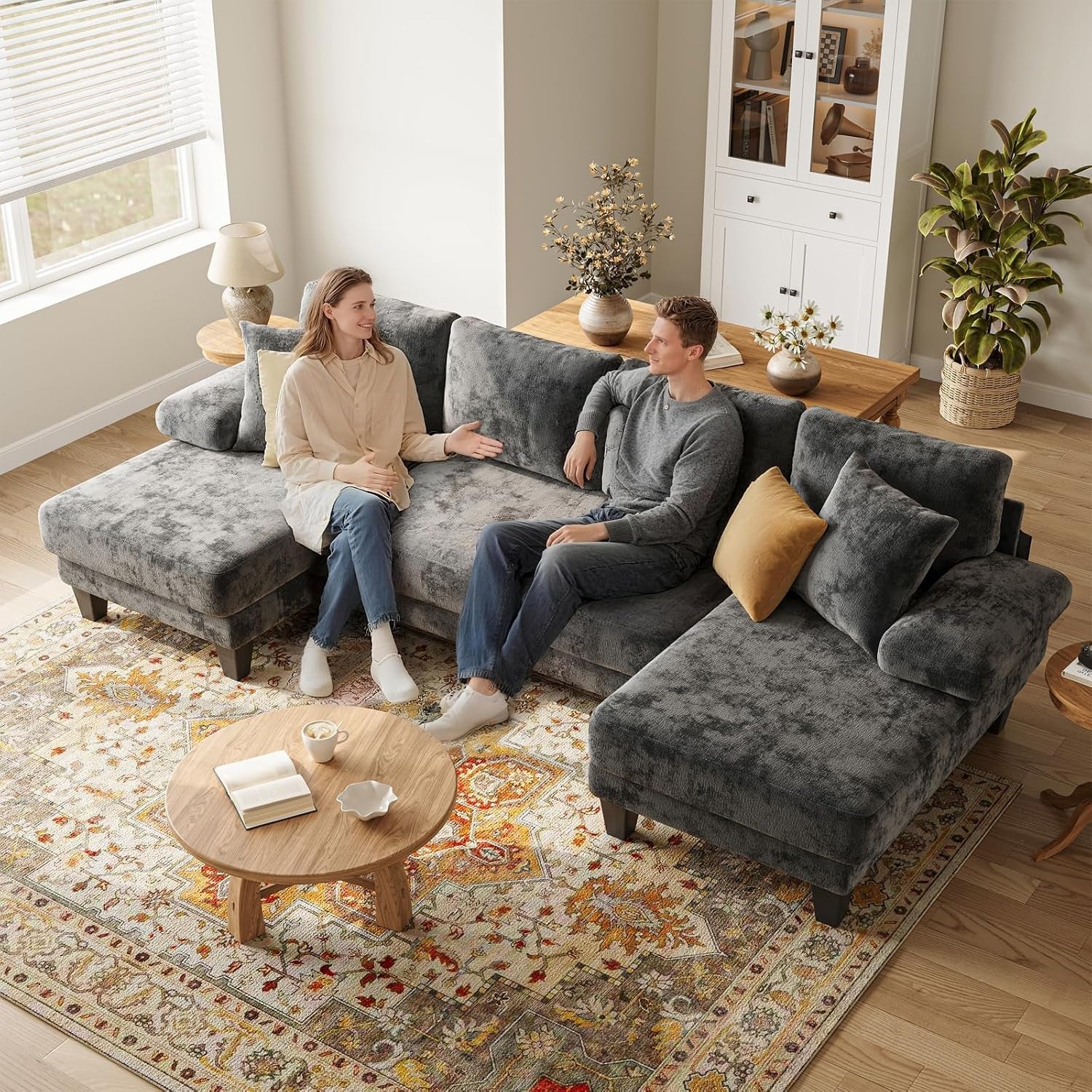 sleeper-sofa-with-pull-out-couch-bed-112-inch-couches-for-living-room-u-shaped-convertible-sofa-bed-chenille-dark-grey