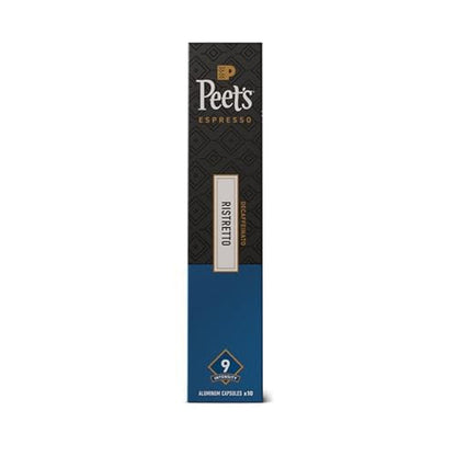 Peet'S Coffee, Medium Roast Decaf Espresso Capsules, Compatible with Nespresso Original Machine, Decaffeinated Arabica Coffee - Decaf Ristretto Intensity 10, 50 CT (5 Boxes of 10 Espresso Capsules)12