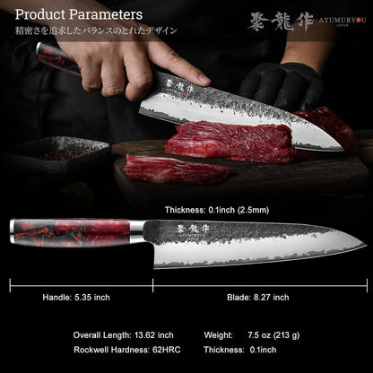8.27 Inch Japanese Gyuto Chef Knife6