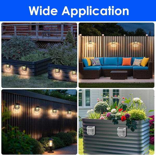 Energetic Solar Powered Garden Lights with Dusk to Dawn Sensors, Gray, 3 Pack7