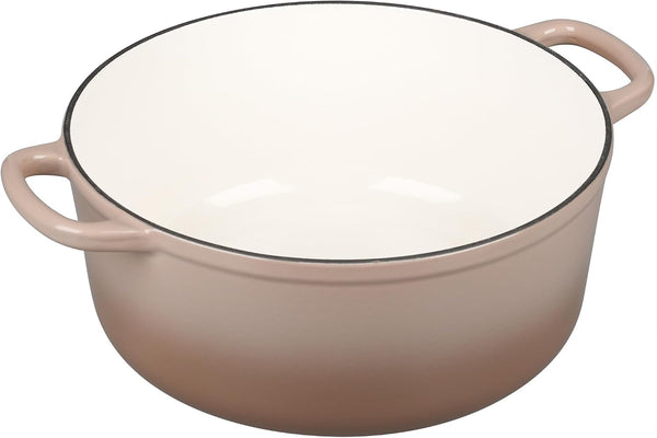 Enameled Dutch Ovens Cast Iron Dutch Oven Pot with Lid for Bread Baking, Cook, Dual Handle, 7 Quart, Mocha6