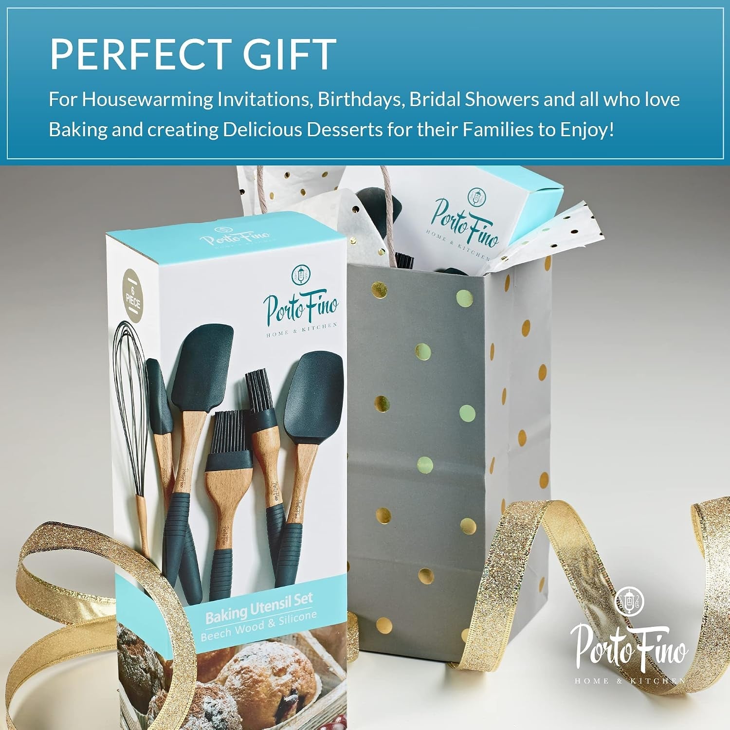 portofino-baking-utensils-set-6-pieces-baking-essentials-set-of-3-spatulas-2-pastry-brushes-1-whisk-baking-tools-spatulas-silicone-heat-resistant-silicone-cooking-utensils-kitchen-gifts-grey
