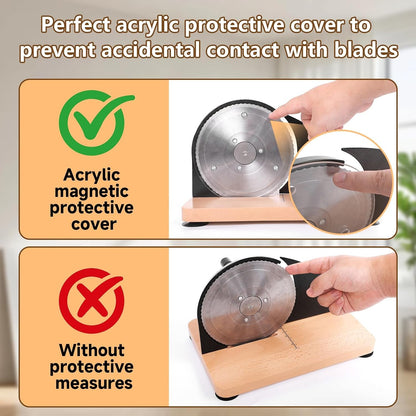 Upgraded Manual Bread Slicer for Homemade Bread with 20 Bags and Acrylic Cover, Adjustable Thickness Bread Cutter, Sourdough Slicer Serrated Blade with Scale Line and Suction Cup for Baguettes3