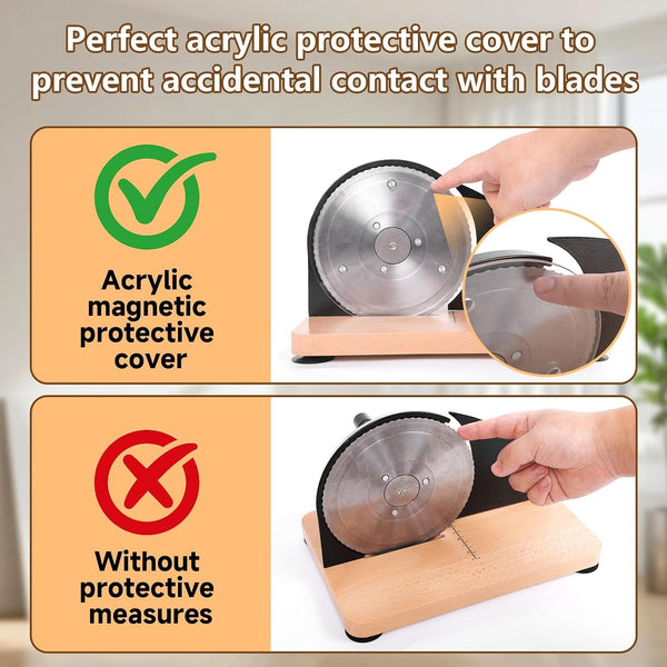Upgraded Manual Bread Slicer for Homemade Bread with 20 Bags and Acrylic Cover, Adjustable Thickness Bread Cutter, Sourdough Slicer Serrated Blade with Scale Line and Suction Cup for Baguettes3
