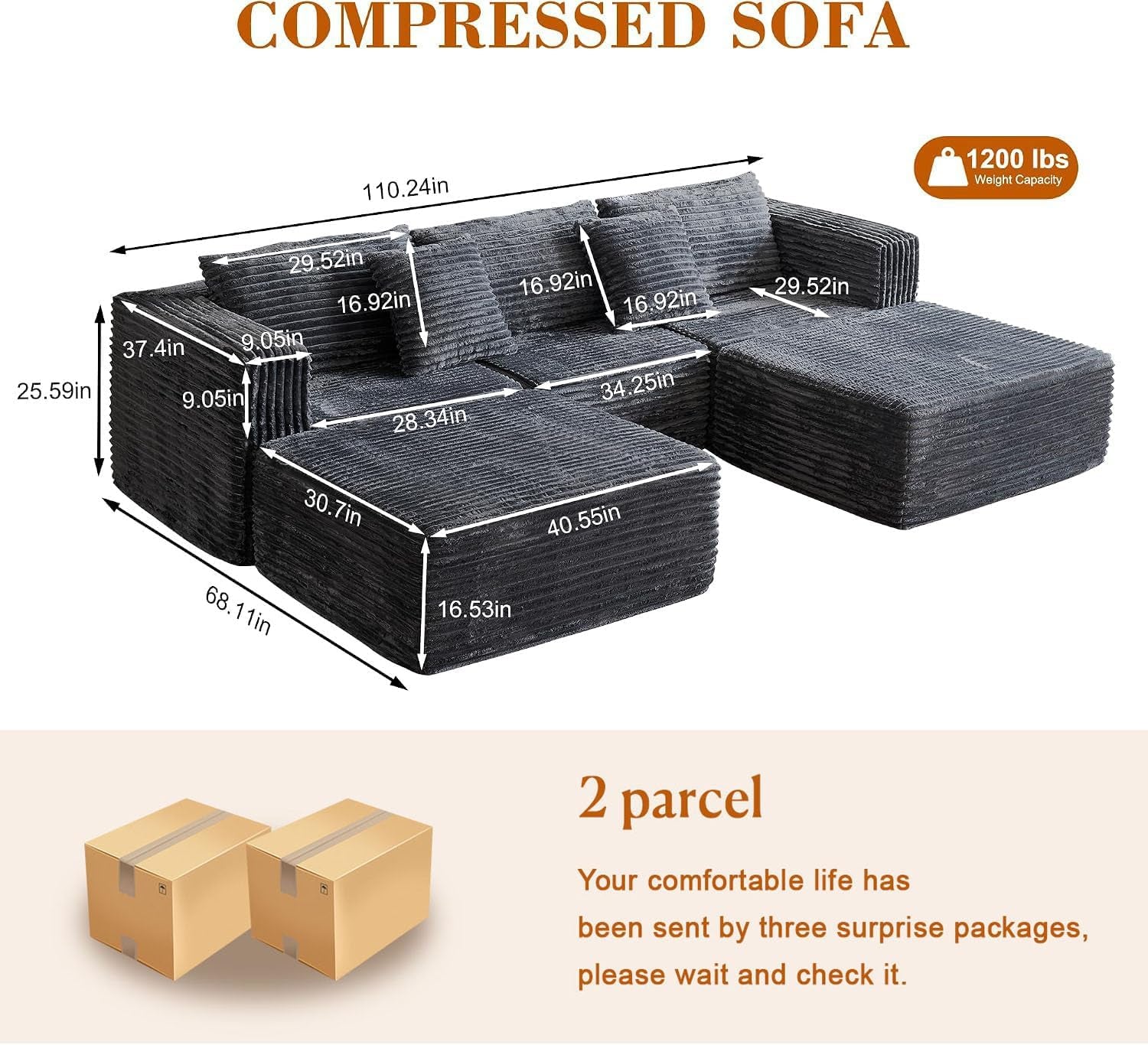 110-corduroy-modular-sectional-boneless-sofa-with-2-ottomans-convertible-cloud-couch-with-deep-seats-fluffy-memory-foam-u-shaped-couch-for-living-room-no-assembly-required-gray