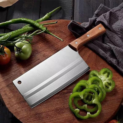 Meat Cleaver, Forged Handmade Kitchen Knife Stainless Steel Chopping Meat Vegetables Slicing Professional Butcher Fish Knives6