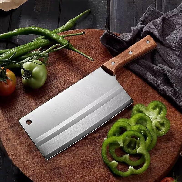 Meat Cleaver, Forged Handmade Kitchen Knife Stainless Steel Chopping Meat Vegetables Slicing Professional Butcher Fish Knives6